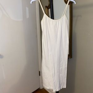 Spandex tank top dress under garment